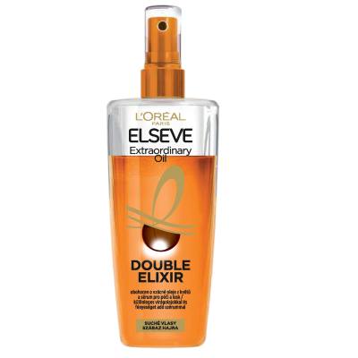 L'Oréal Paris Elseve Extraordinary Oil Double Elixir Грижа „без отмиване“ за жени 200 ml