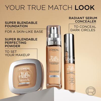 L&#039;Oréal Paris True Match Super-Blendable Foundation Фон дьо тен за жени 30 ml Нюанс 2.D/2.W