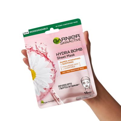 Garnier Skin Naturals Moisture + Comfort Маска за лице за жени 1 бр