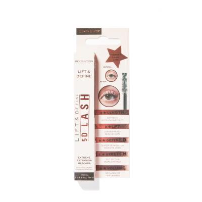 Makeup Revolution London 5D Lash Спирала за жени 14 ml Нюанс Super Black