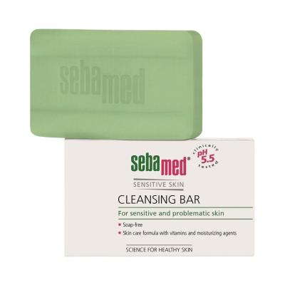 SebaMed Sensitive Skin Cleansing Bar Почистващ сапун за жени 100 g