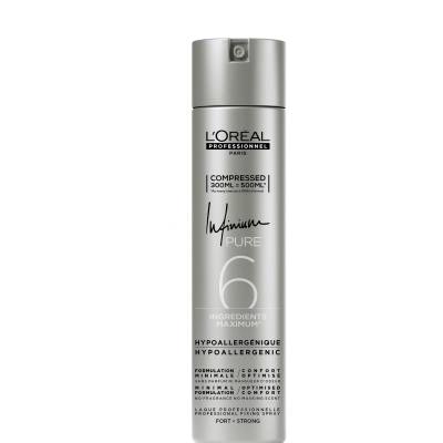 L&#039;Oréal Professionnel Infinium Pure Strong Лак за коса за жени 300 ml