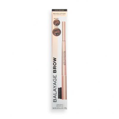 Makeup Revolution London Balayage Brow Молив за вежди за жени 0,38 g Нюанс Dark Brown