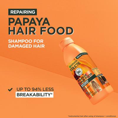 Garnier Fructis Hair Food Papaya Repairing Shampoo Шампоан за жени 350 ml