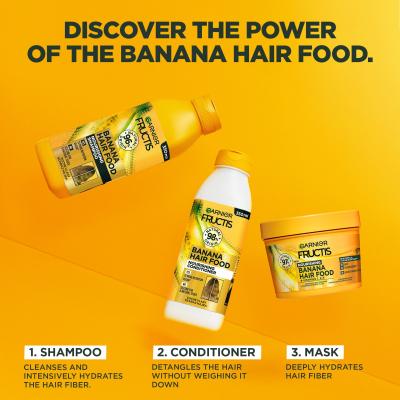 Garnier Fructis Hair Food Banana Nourishing Shampoo Шампоан за жени 350 ml