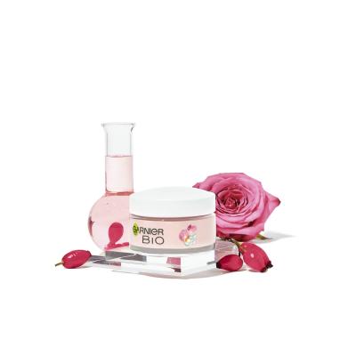 Garnier Bio Rosy Glow 3in1 Дневен крем за лице за жени 50 ml