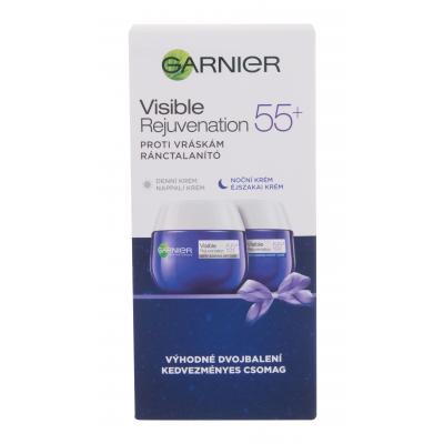 Garnier Visible Rejuvenation 55+ Duo Set Подаръчен комплект дневен крем за лице Visible Rejuvenation 55+ Anti-Ageing Day Cream 50 ml + нощен крем за лице Visible Rejuvenation Anti-Ageing Night Cream 50 ml