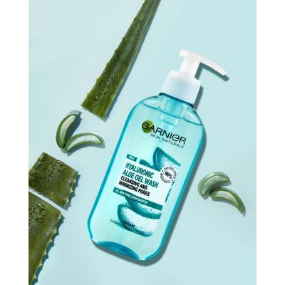 Garnier Skin Naturals Hyaluronic Aloe Gel Wash Почистващ гел за жени 200 ml