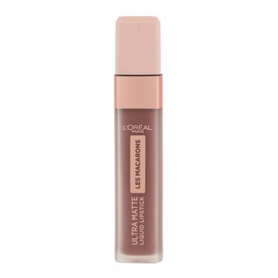 L'Oréal Paris Les Macarons Ultra Matte Червило за жени 7,6 ml Нюанс 822 Mon Caramel