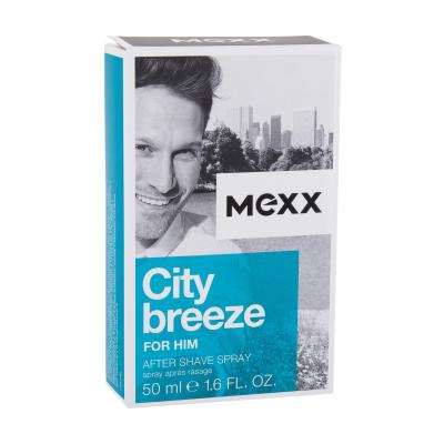 Mexx City Breeze For Him Афтършейв за мъже 50 ml увредена кутия