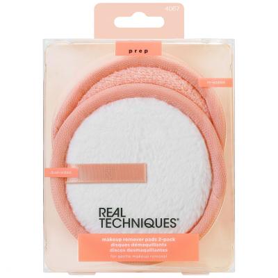 Real Techniques Skin Reusable Make Up Removal Pads Тампони за почистване на грим за жени 2 бр