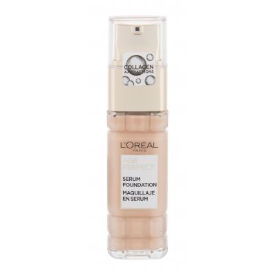 L'Oréal Paris Age Perfect Serum Foundation Фон дьо тен за жени 30 ml Нюанс 100 Ivory