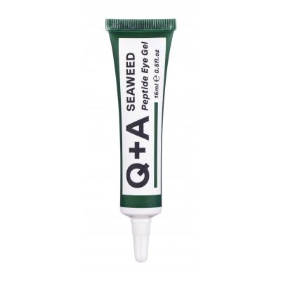 Q+A Seaweed Peptide Eye Gel Околоочен гел за жени 15 ml