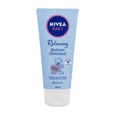 Nivea Baby Relieving Bottom Ointment Крем за тяло за деца 100 ml