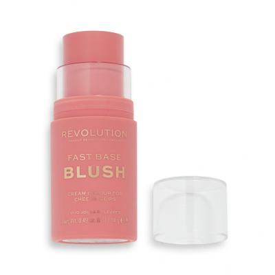 Makeup Revolution London Fast Base Blush Руж за жени 14 g Нюанс Peach