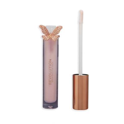 Makeup Revolution London Butterfly Блясък за устни за жени 5,5 ml Нюанс Fly