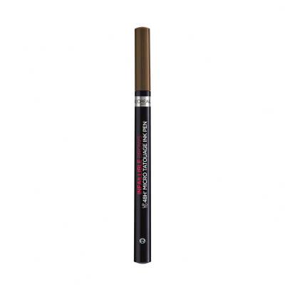 L'Oréal Paris Infaillible Brows 48H Micro Tatouage Ink Pen Молив за вежди за жени 1 g Нюанс 3.0 Brunette