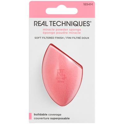 Real Techniques Miracle Powder Sponge Апликатор за жени 1 бр