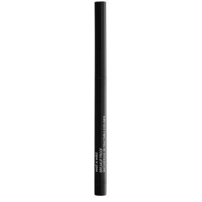 Wet n Wild Breakup Proof Waterproof Retractable Eyeliner Молив за очи за жени 0,23 g Нюанс Blackest Black