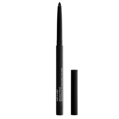 Wet n Wild Breakup Proof Waterproof Retractable Eyeliner Молив за очи за жени 0,23 g Нюанс Blackest Black