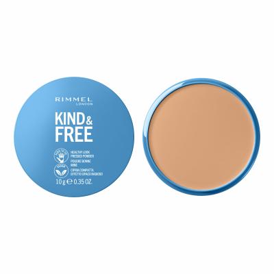 Rimmel London Kind &amp; Free Healthy Look Pressed Powder Пудра за жени 10 g Нюанс 020 Light