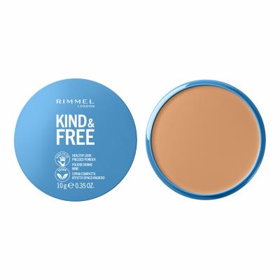 Rimmel London Kind &amp; Free Healthy Look Pressed Powder Пудра за жени 10 g Нюанс 030 Medium