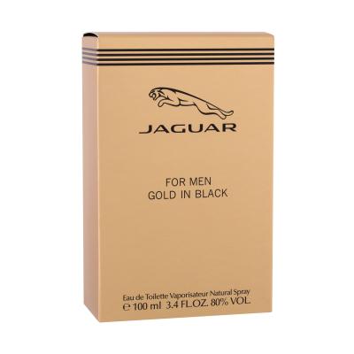 Jaguar For Men Gold in Black Eau de Toilette за мъже 100 ml увредена кутия