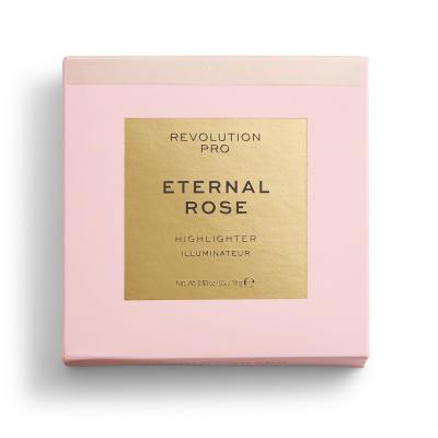 Revolution Pro Eternal Rose Face &amp; Body Highlighter Хайлайтър за жени 18 g Нюанс White Rose