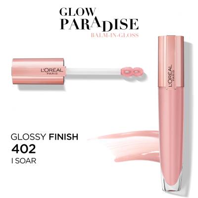 L&#039;Oréal Paris Glow Paradise Balm In Gloss Блясък за устни за жени 7 ml Нюанс 402 I Soar