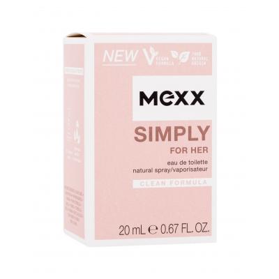 Mexx Simply Eau de Toilette за жени 20 ml