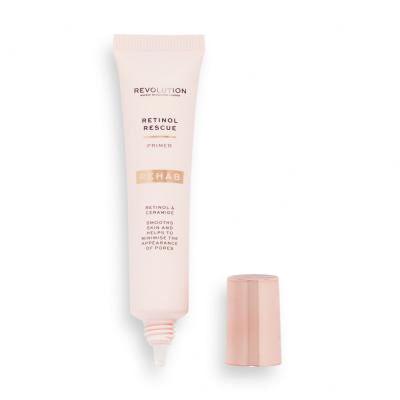 Makeup Revolution London Rehab Retinol Rescue Primer Основа за грим за жени 18 ml