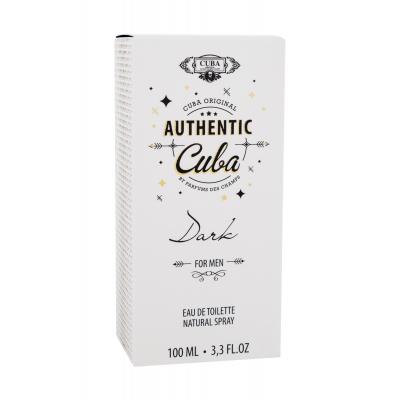 Cuba Authentic Dark Eau de Toilette за мъже 100 ml