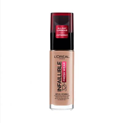 L'Oréal Paris Infaillible 32H Fresh Wear SPF25 Фон дьо тен за жени 30 ml Нюанс 60 Rose Ivory