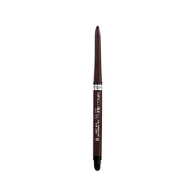 L&#039;Oréal Paris Infaillible Grip 36H Gel Automatic Eye Liner Молив за очи за жени 1,2 g Нюанс 004 Brown Denim