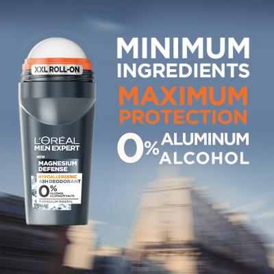 L&#039;Oréal Paris Men Expert Magnesium Defence 48H Дезодорант за мъже 50 ml