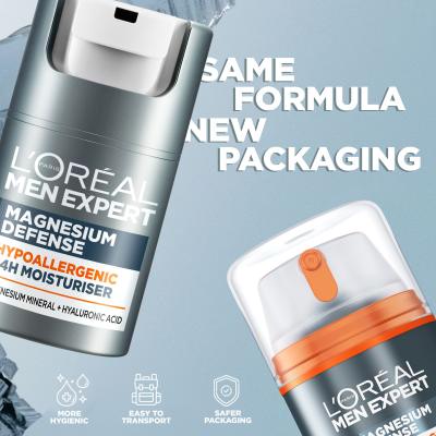 L&#039;Oréal Paris Men Expert Magnesium Defence 24H Дневен крем за лице за мъже 50 ml