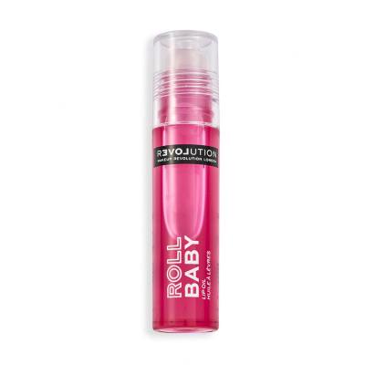 Revolution Relove Baby Roll Lip Oil Масло за устни за жени 5 ml Нюанс Dragon Fruit