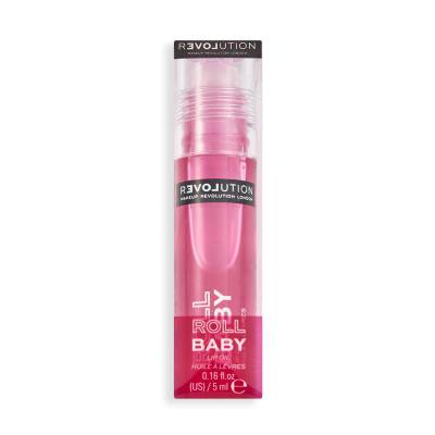 Revolution Relove Baby Roll Lip Oil Масло за устни за жени 5 ml Нюанс Dragon Fruit