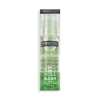 Revolution Relove Baby Roll Lip Oil Масло за устни за жени 5 ml Нюанс Matcha