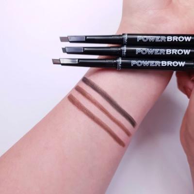 Revolution Relove Power Brow Молив за вежди за жени 0,3 g Нюанс Granite