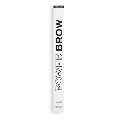 Revolution Relove Power Brow Молив за вежди за жени 0,3 g Нюанс Brown