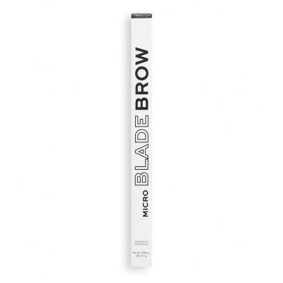 Revolution Relove Blade Brow Молив за вежди за жени 0,1 g Нюанс Granite