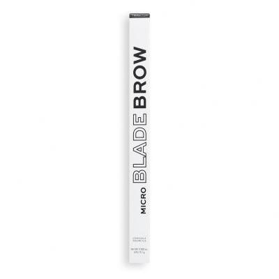 Revolution Relove Blade Brow Молив за вежди за жени 0,1 g Нюанс Dark Brown