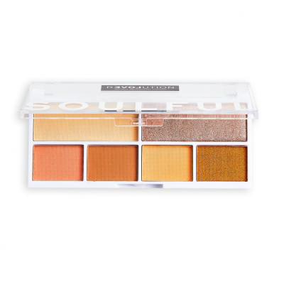 Revolution Relove Colour Play Shadow Palette Сенки за очи за жени 5,2 g Нюанс Soulful