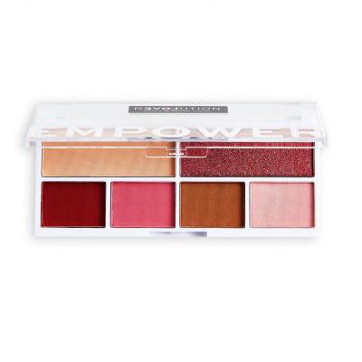 Revolution Relove Colour Play Shadow Palette Сенки за очи за жени 5,2 g Нюанс Empower