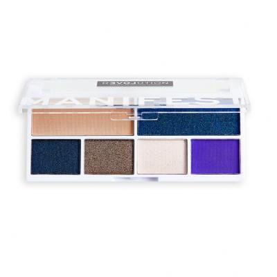 Revolution Relove Colour Play Shadow Palette Сенки за очи за жени 5,2 g Нюанс Manifest