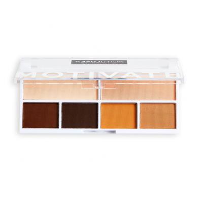 Revolution Relove Colour Play Shadow Palette Сенки за очи за жени 5,2 g Нюанс Motivate