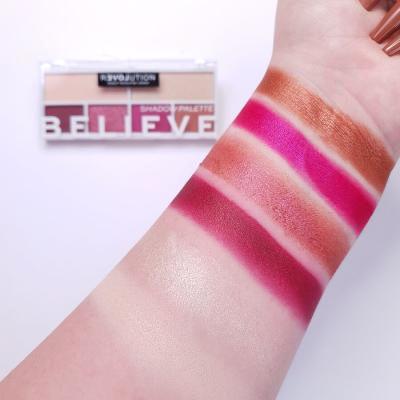 Revolution Relove Colour Play Shadow Palette Сенки за очи за жени 5,2 g Нюанс Believe