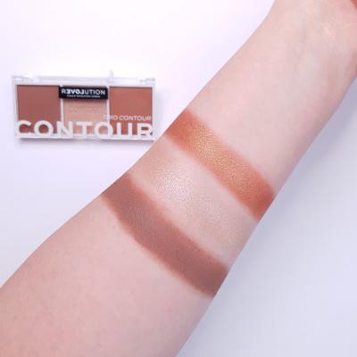 Revolution Relove Colour Play Contour Trio Контурираща палитра за жени 6 g Нюанс Baked Sugar