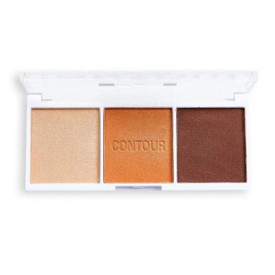 Revolution Relove Colour Play Contour Trio Контурираща палитра за жени 6 g Нюанс Bronze Sugar